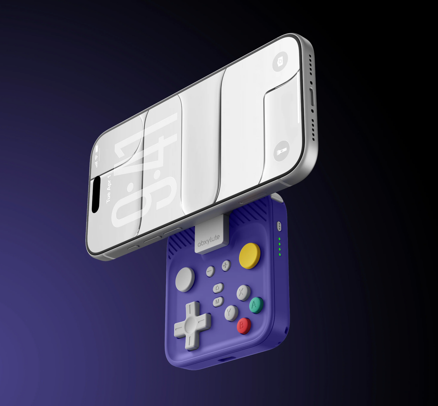 abxylute M4 Snap-On Portable Mobile Mini Gaming Controller