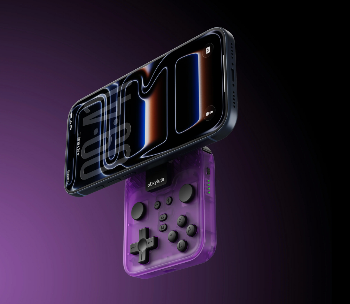 abxylute M4 Snap-On Portable Mobile Mini Gaming Controller