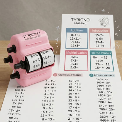 Math Roller Stamp: Making Learning Playful