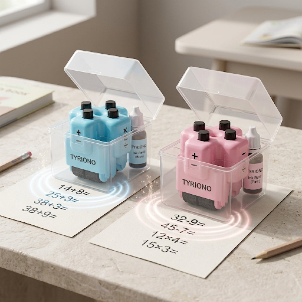 Math Roller Stamp: Making Learning Playful