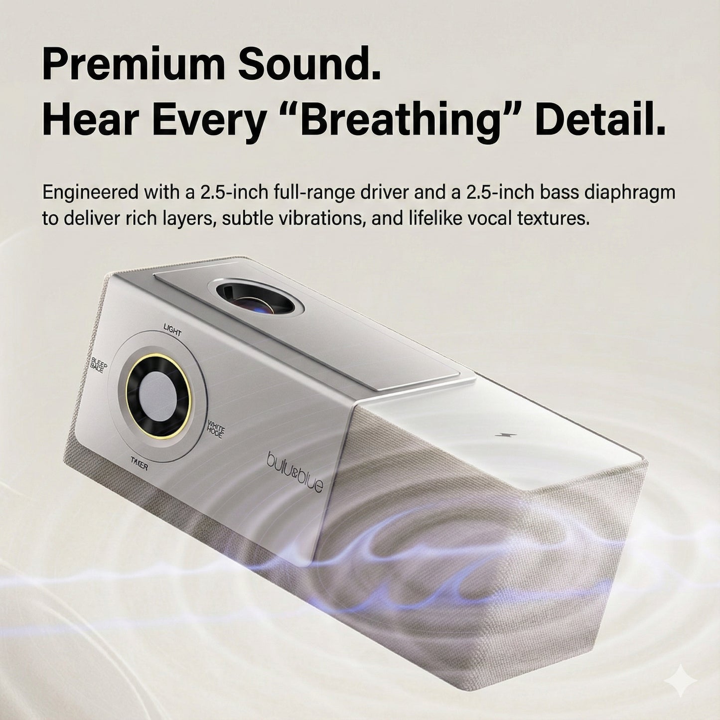 Bulu&Blue E300 The Most Romantic Speaker You’ll Ever Own